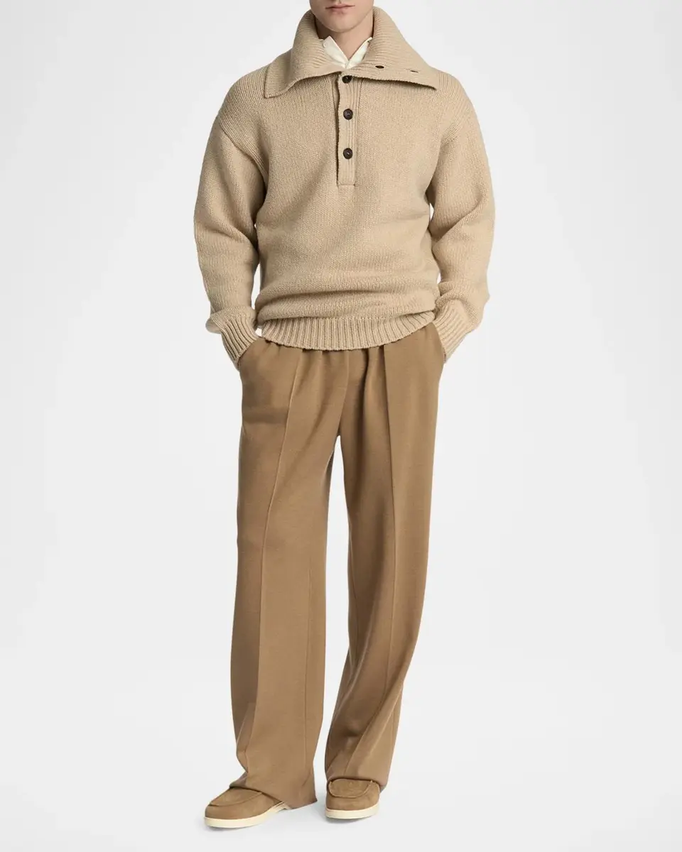 Malo Men's Wool Sweater | Thumbnail 2 Malo Men's Wool Sweater | Thumbnail 2