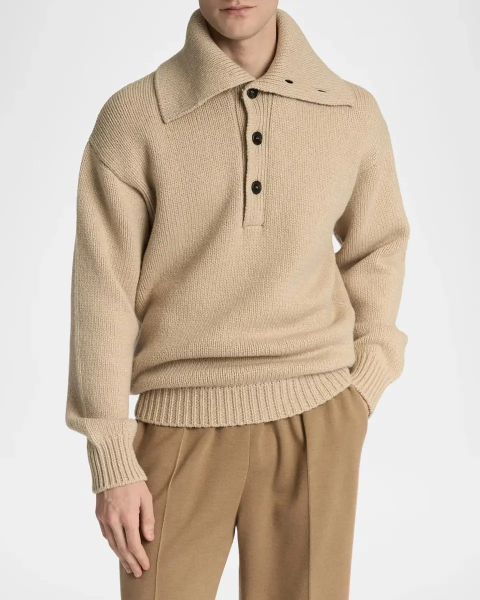 Malo Men's Wool Sweater | Thumbnail 4 Malo Men's Wool Sweater | Thumbnail 4