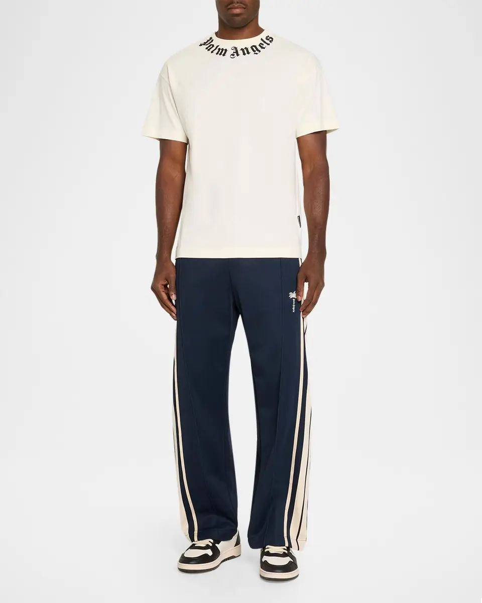 Palm Angels Men's Side Striped Track Pants | Thumbnail 2 Palm Angels Men's Side Striped Track Pants | Thumbnail 2