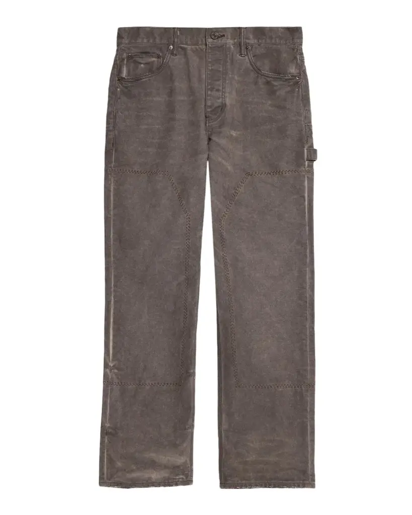 PURPLE Men's Canvas Overdye Carpenter Jeans
