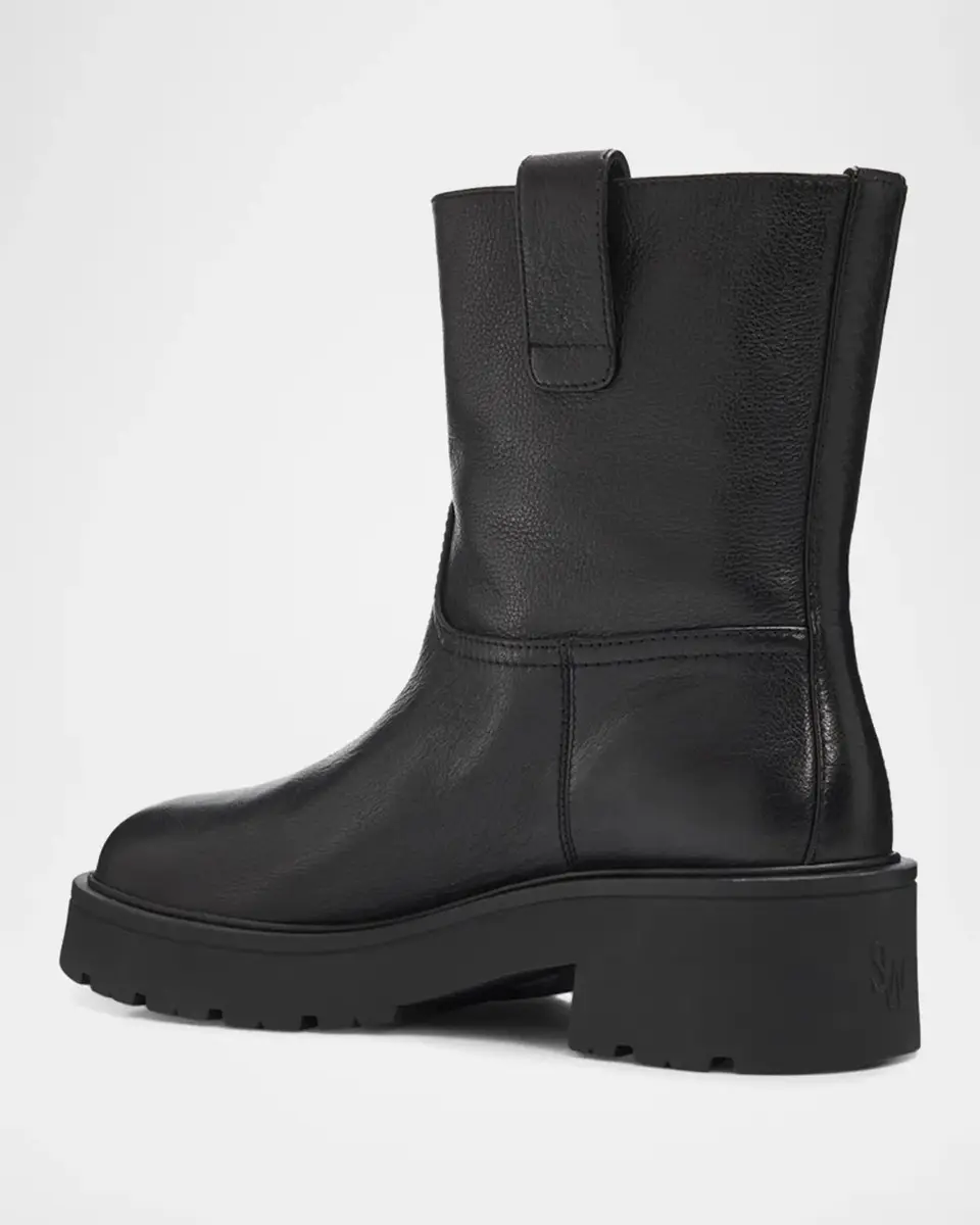 Stuart Weitzman Ren Leather Lug Sole Boots | Thumbnail 4 Stuart Weitzman Ren Leather Lug Sole Boots | Thumbnail 4