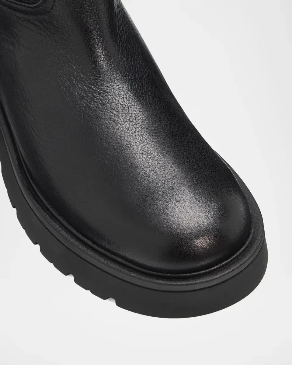 Stuart Weitzman Ren Leather Lug Sole Boots | Thumbnail 5 Stuart Weitzman Ren Leather Lug Sole Boots | Thumbnail 5