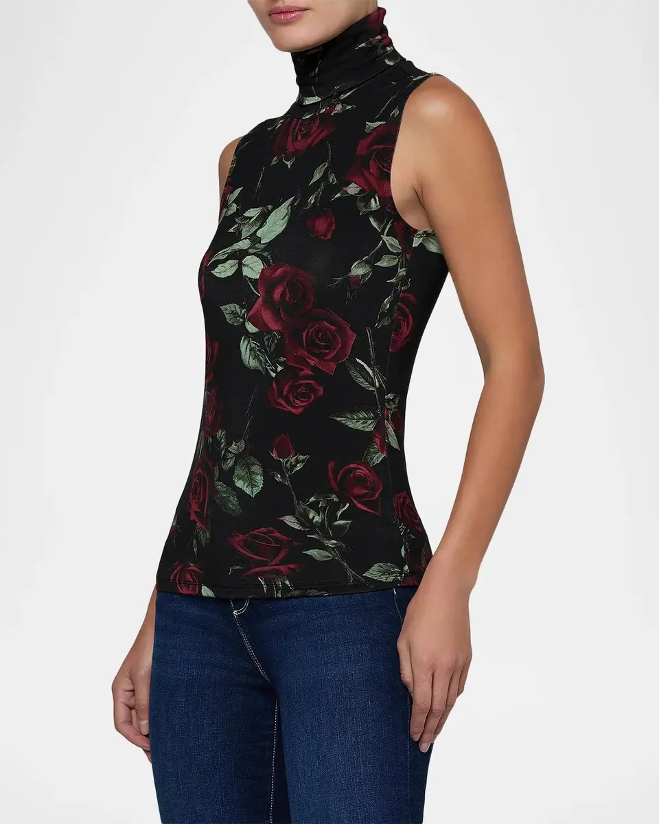 L'Agence Ceci Sleeveless Turtleneck Top | Thumbnail 5 L'Agence Ceci Sleeveless Turtleneck Top | Thumbnail 5
