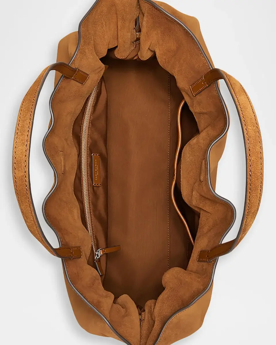 Tory Burch Elle Suede Drawstring Shoulder Bag | Thumbnail 3 Tory Burch Elle Suede Drawstring Shoulder Bag | Thumbnail 3