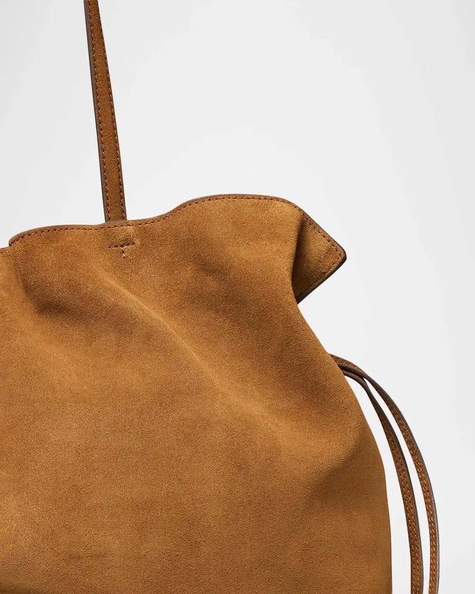 Tory Burch Elle Suede Drawstring Shoulder Bag | Thumbnail 4 Tory Burch Elle Suede Drawstring Shoulder Bag | Thumbnail 4