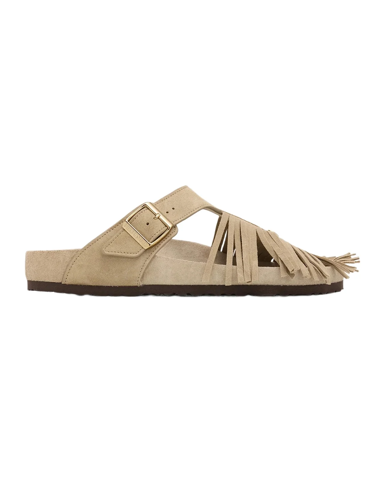 Etro Men's x BIRKENSTOCK Suede Fringe Sandals