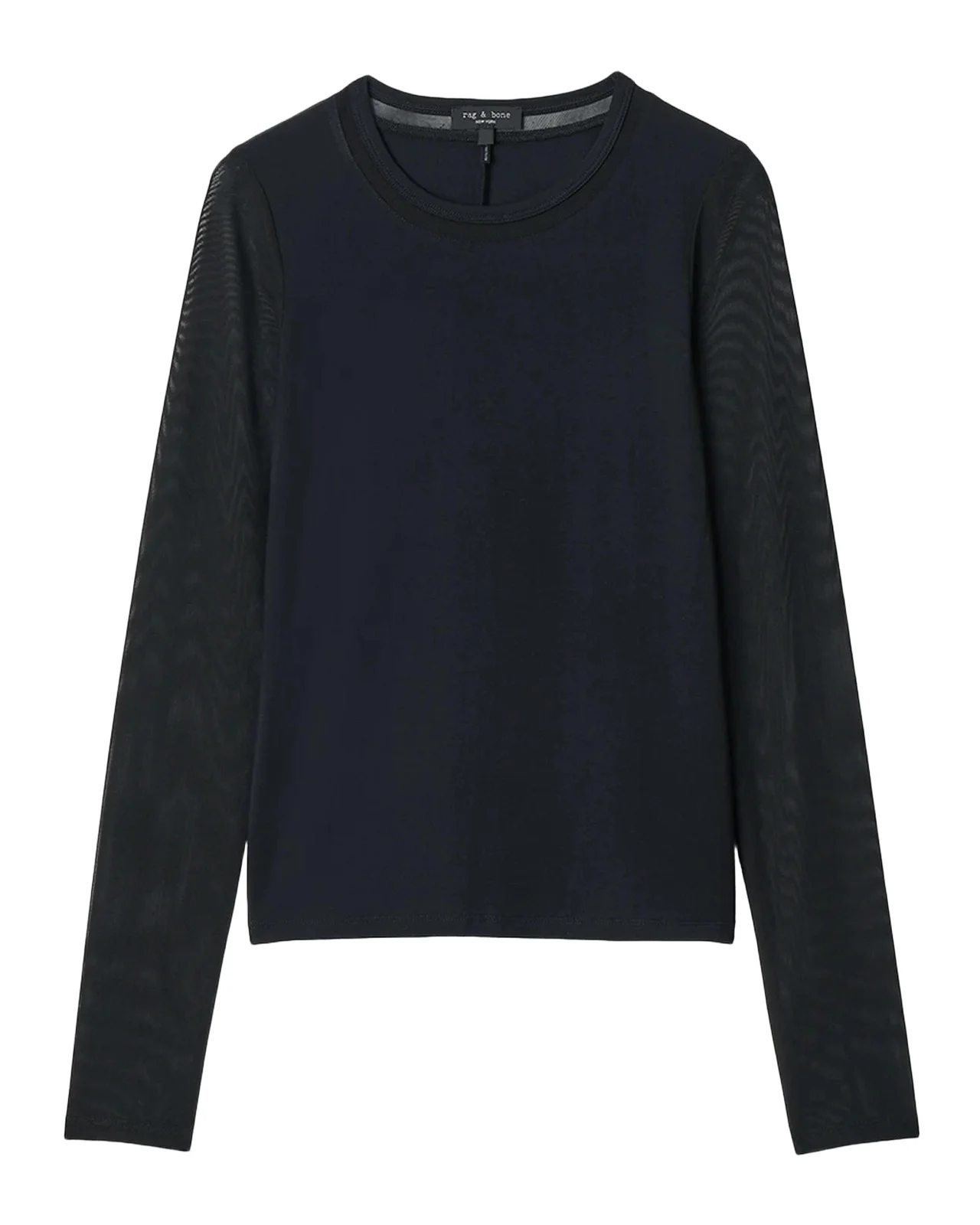 Luca Jersey-Mesh Top Luca Jersey-Mesh Top