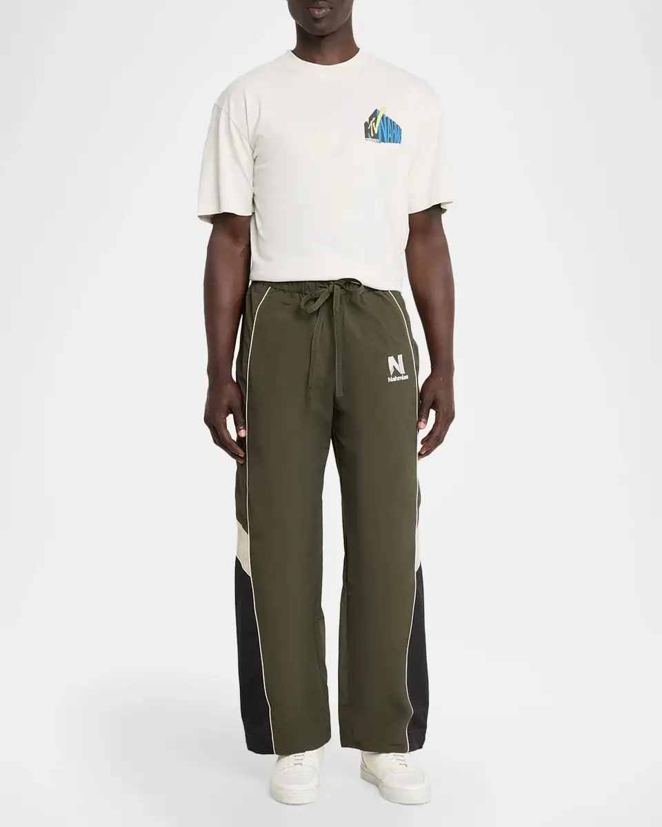 Nahmias Men's Colorblocked Warm-Up Pants | Thumbnail 2 Nahmias Men's Colorblocked Warm-Up Pants | Thumbnail 2