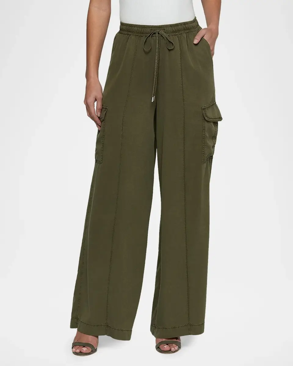 L'Agence Chandler Drawstring Cargo Pants | Thumbnail 4