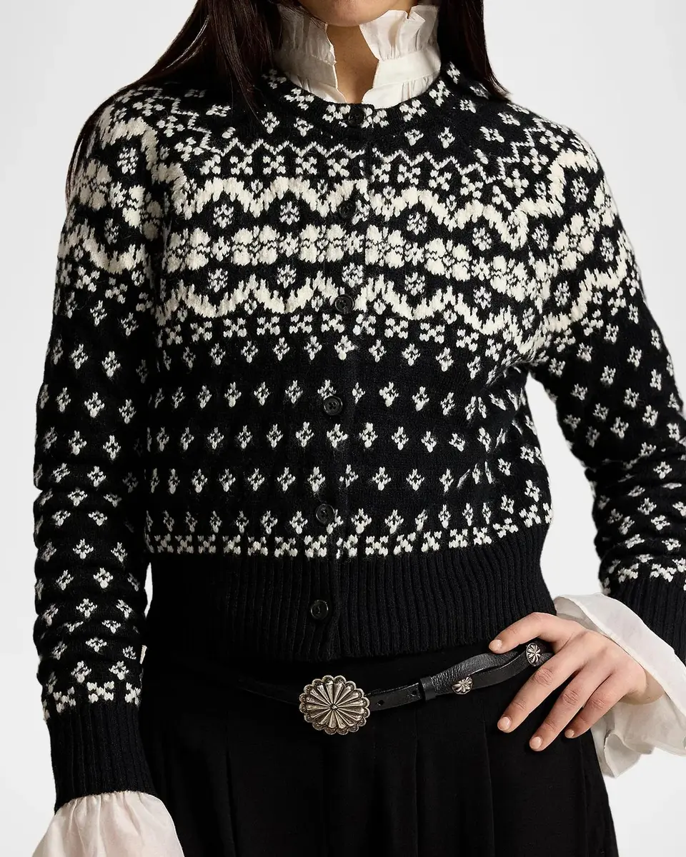 Ralph Lauren Fair Isle-Style Wool-Blend Cardigan | Thumbnail 6 Ralph Lauren Fair Isle-Style Wool-Blend Cardigan | Thumbnail 6