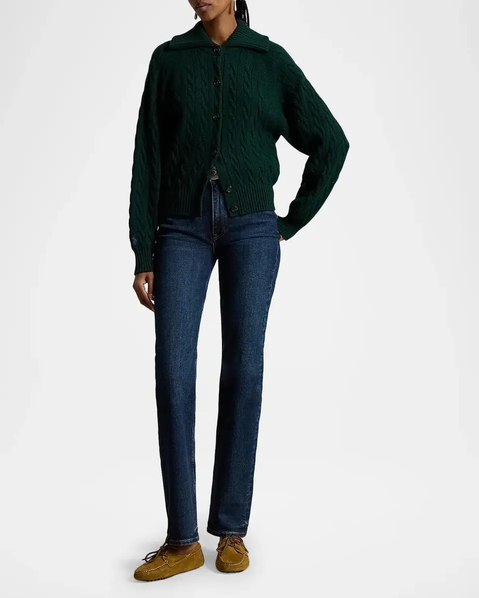 Ralph Lauren Cable-Knit Wool-Cashmere Cardigan | Thumbnail 2 Ralph Lauren Cable-Knit Wool-Cashmere Cardigan | Thumbnail 2