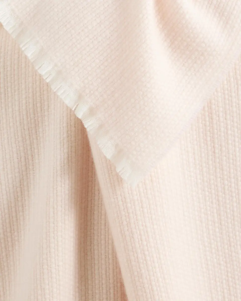 Sofia Cashmere Cashmere Two-Tone Basketweave Throw | Thumbnail 3 Sofia Cashmere Cashmere Two-Tone Basketweave Throw | Thumbnail 3