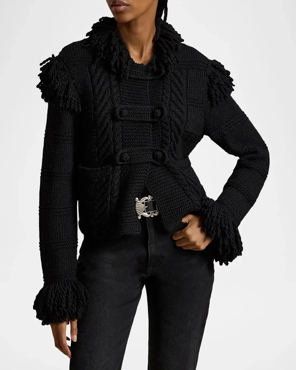 Ralph Lauren Cable-Knit Wool Cardigan | Thumbnail 4 Ralph Lauren Cable-Knit Wool Cardigan | Thumbnail 4