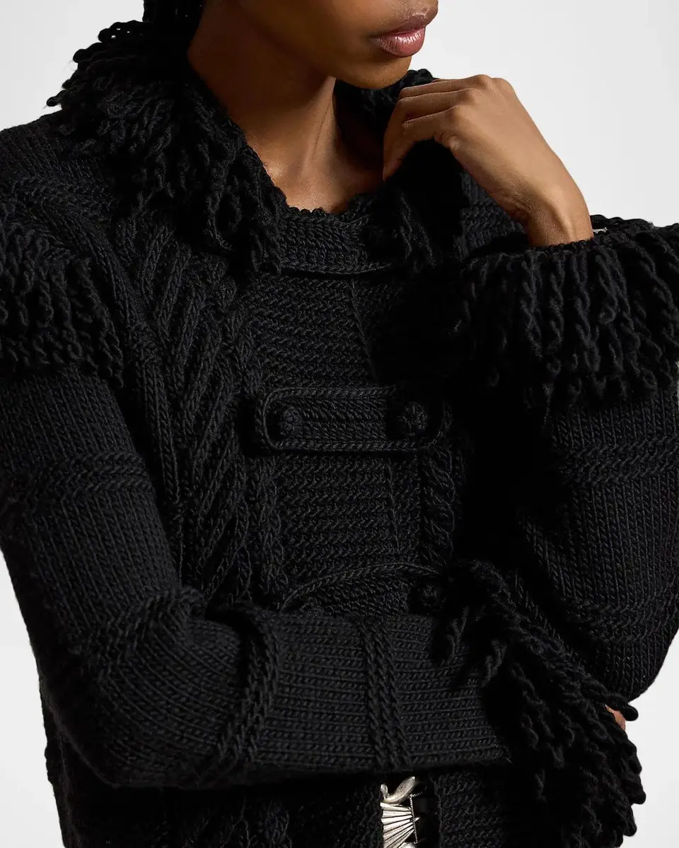 Ralph Lauren Cable-Knit Wool Cardigan | Thumbnail 5 Ralph Lauren Cable-Knit Wool Cardigan | Thumbnail 5