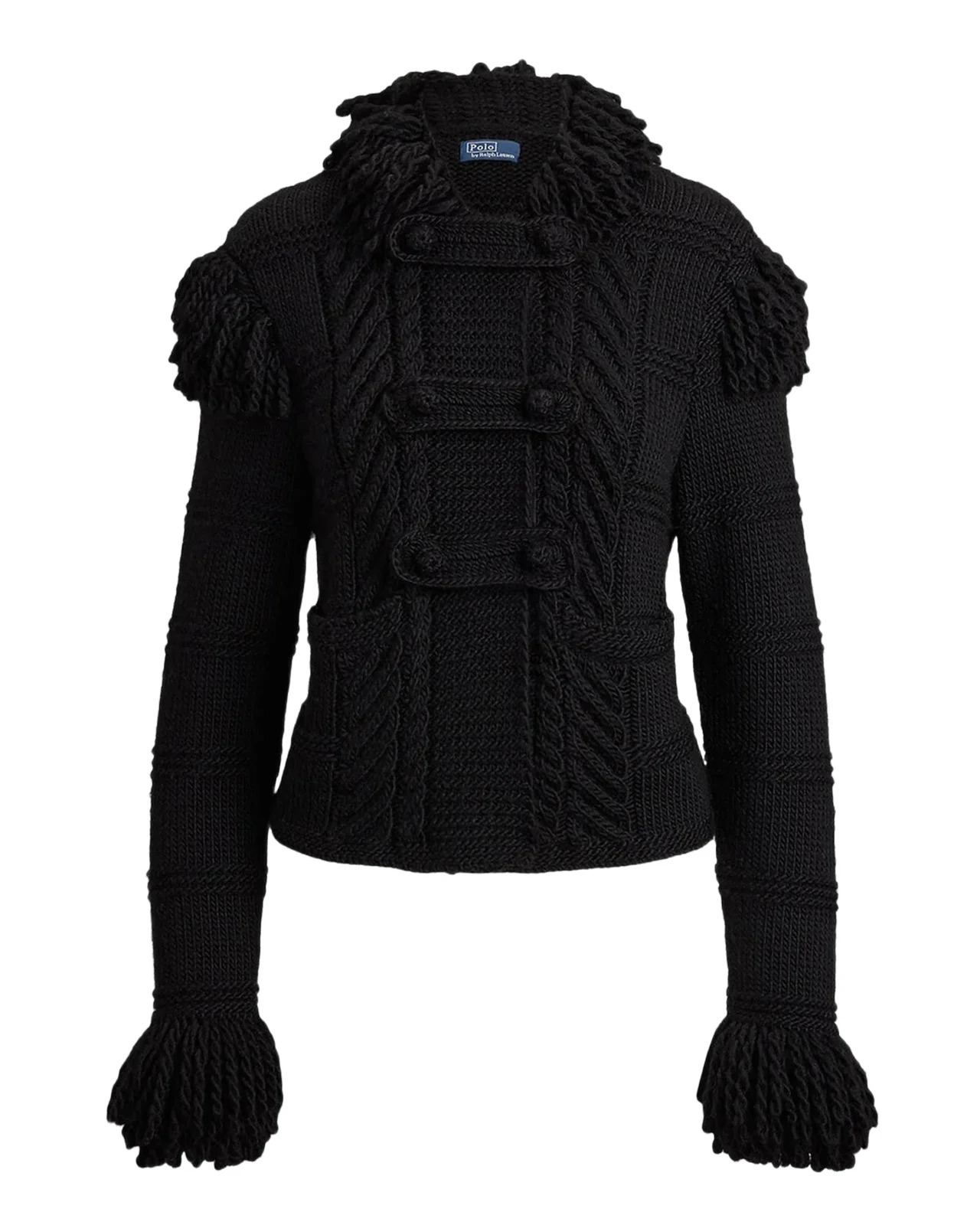 Ralph Lauren Cable-Knit Wool Cardigan