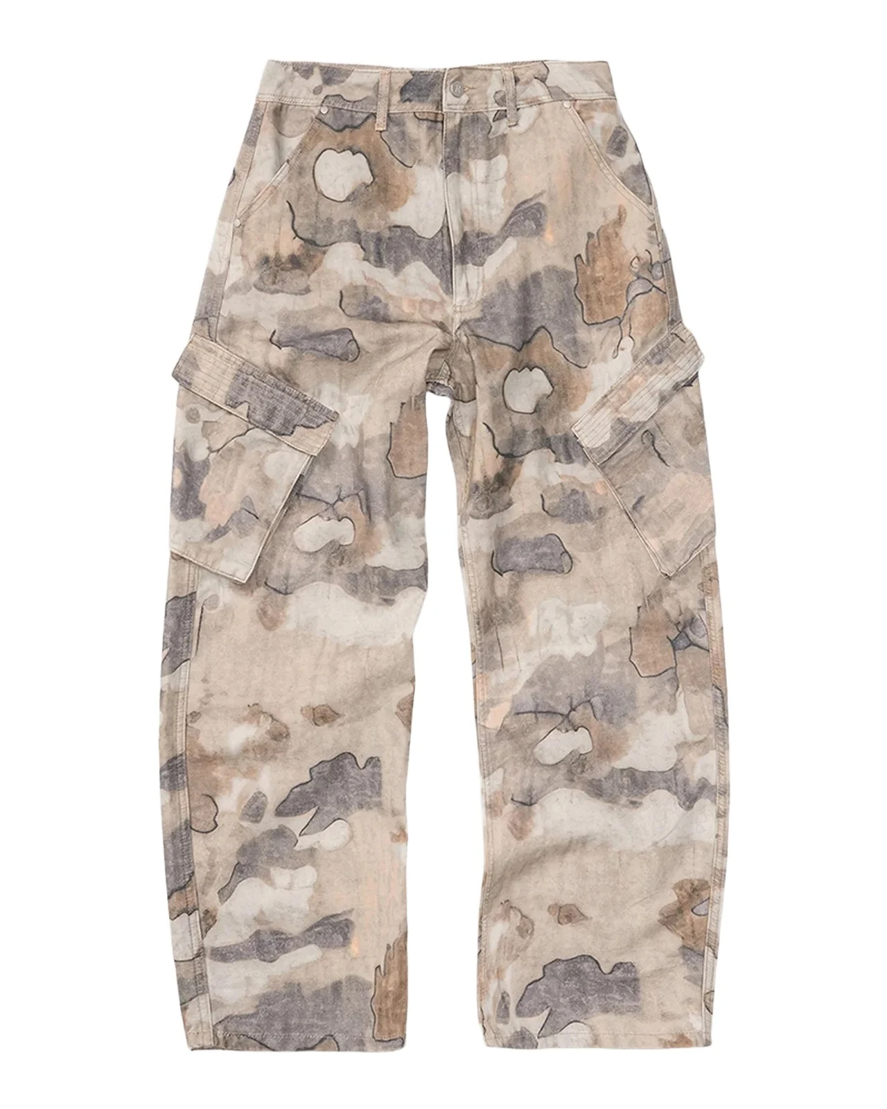 Men's Camouflage Cotton Canvas Cargo Pants Men's Camouflage Cotton Canvas Cargo Pants