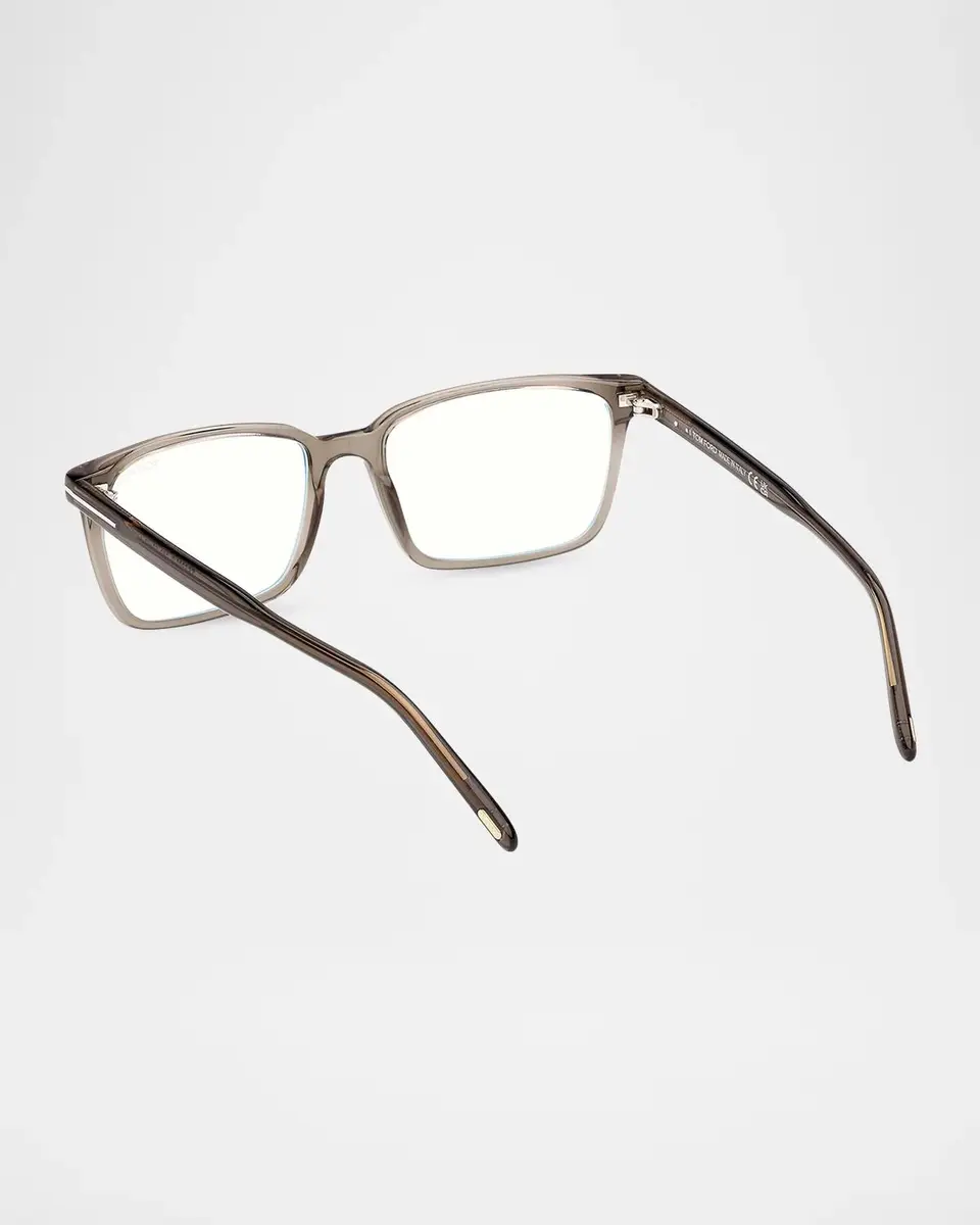 Tom Ford Men's 55MM Blue-Block Square Eyeglasses | Thumbnail 2 Tom Ford Men's 55MM Blue-Block Square Eyeglasses | Thumbnail 2