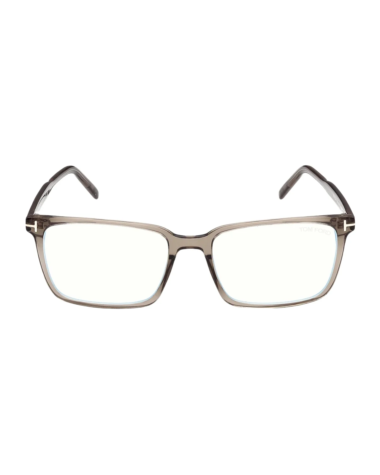 Tom Ford Men's 55MM Blue-Block Square Eyeglasses