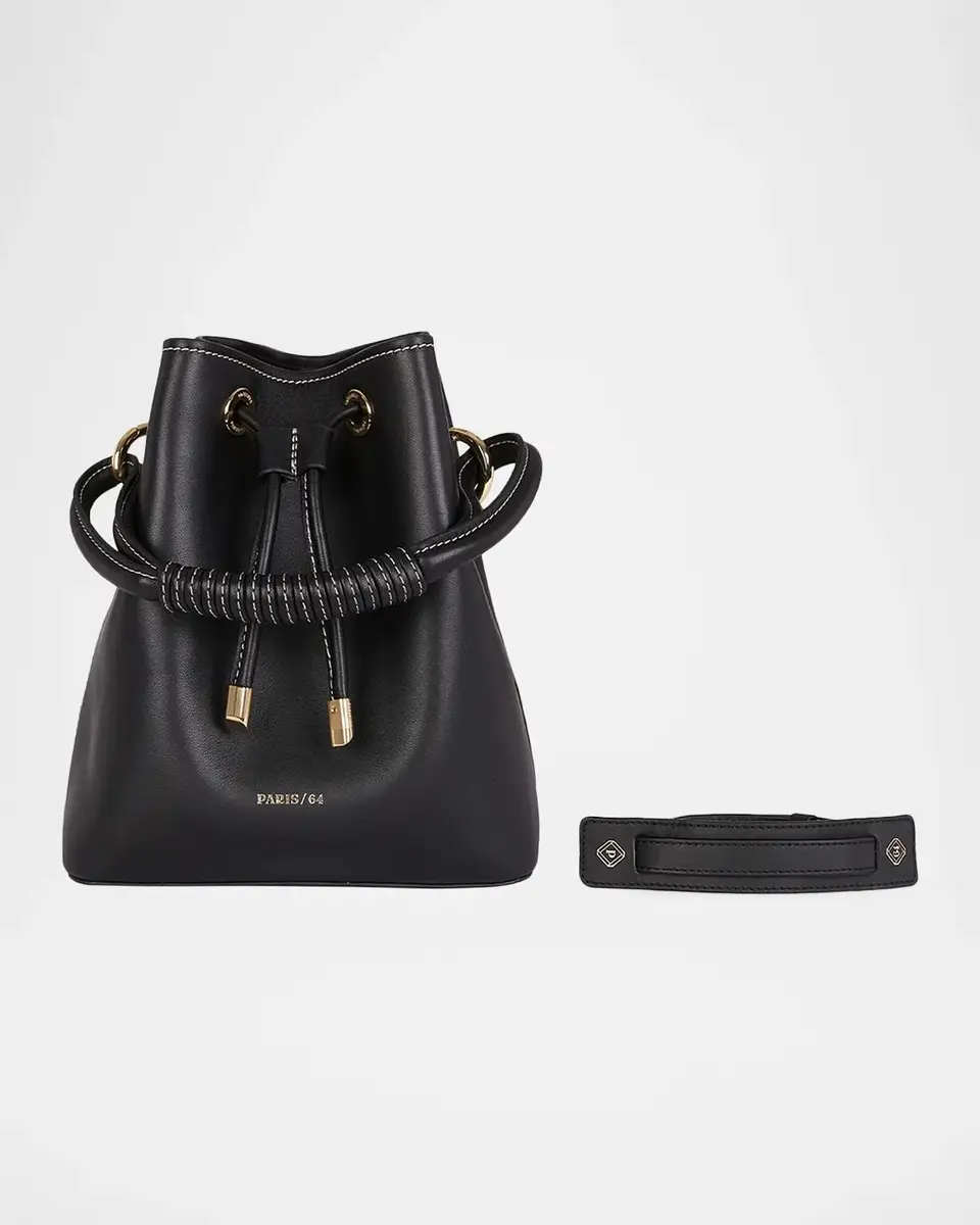 PARIS/64 Studio Leather Bucket Crossbody Bag | Thumbnail 4 PARIS/64 Studio Leather Bucket Crossbody Bag | Thumbnail 4