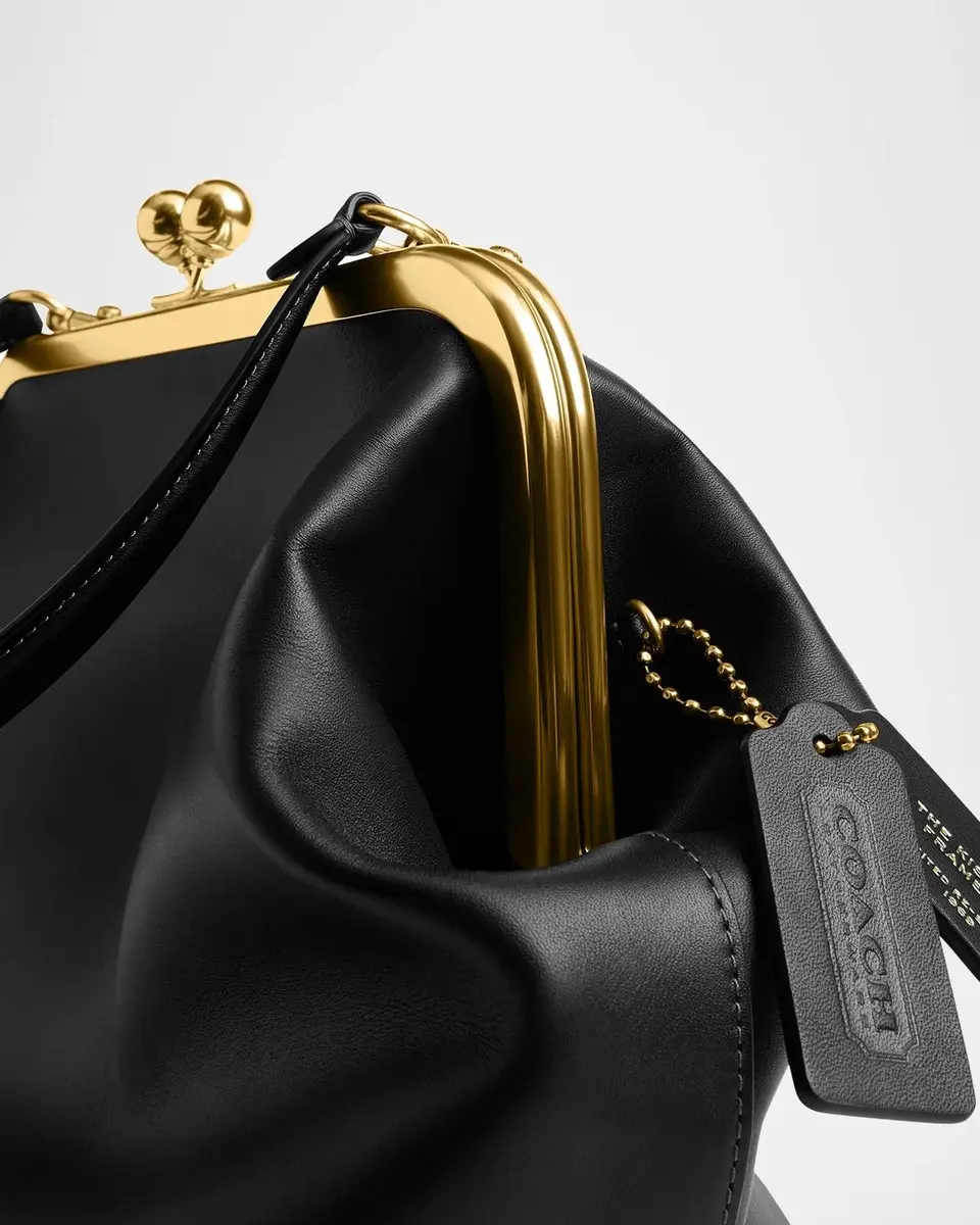 Coach Kisslock Leather Carryall Shoulder Bag | Thumbnail 6 Coach Kisslock Leather Carryall Shoulder Bag | Thumbnail 6