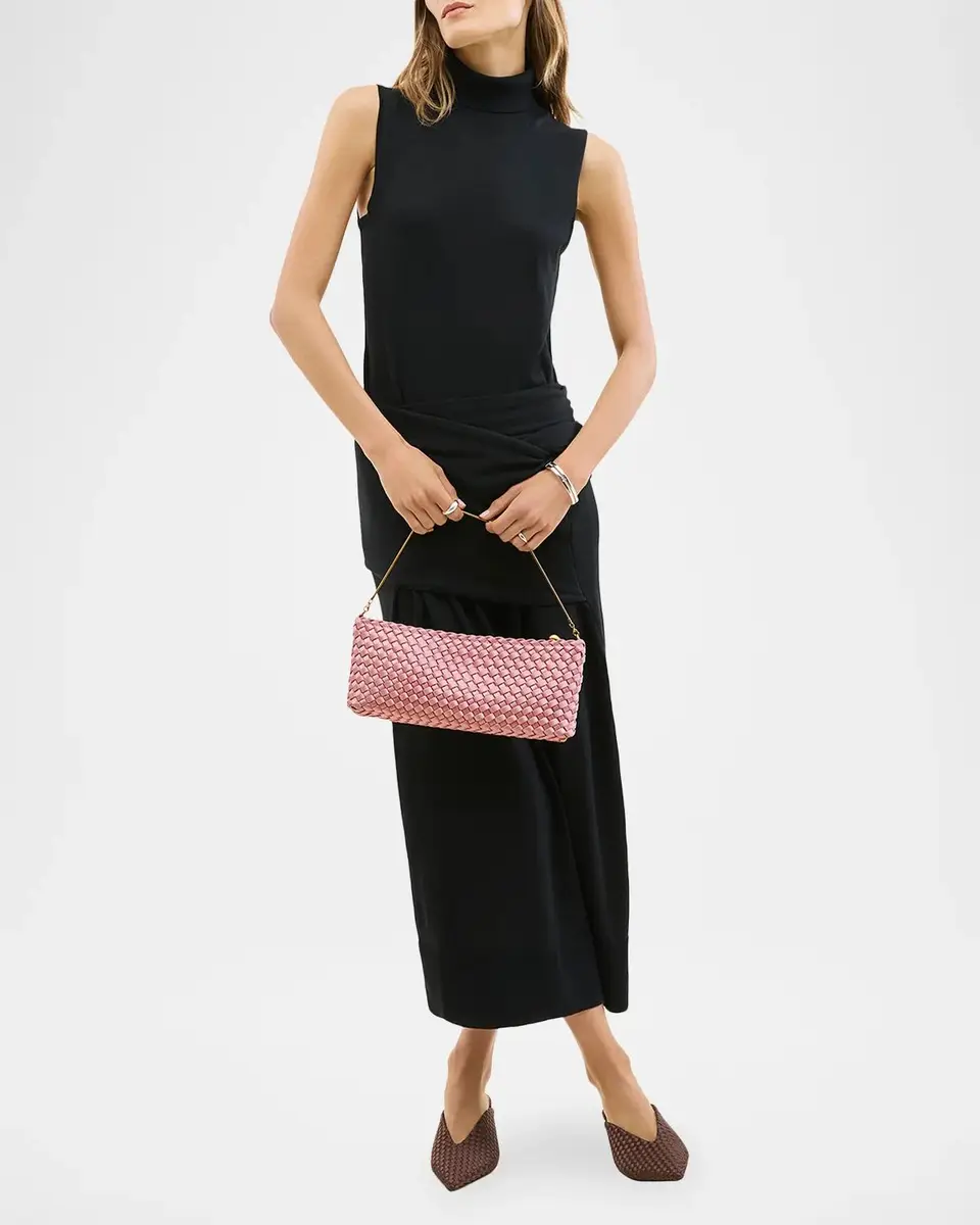 Naghedi Gala Woven Satin Clutch | Thumbnail 5 Naghedi Gala Woven Satin Clutch | Thumbnail 5