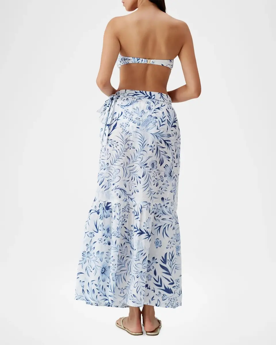 Melissa Odabash Monroe Wrap Coverup Maxi Skirt | Thumbnail 3 Melissa Odabash Monroe Wrap Coverup Maxi Skirt | Thumbnail 3
