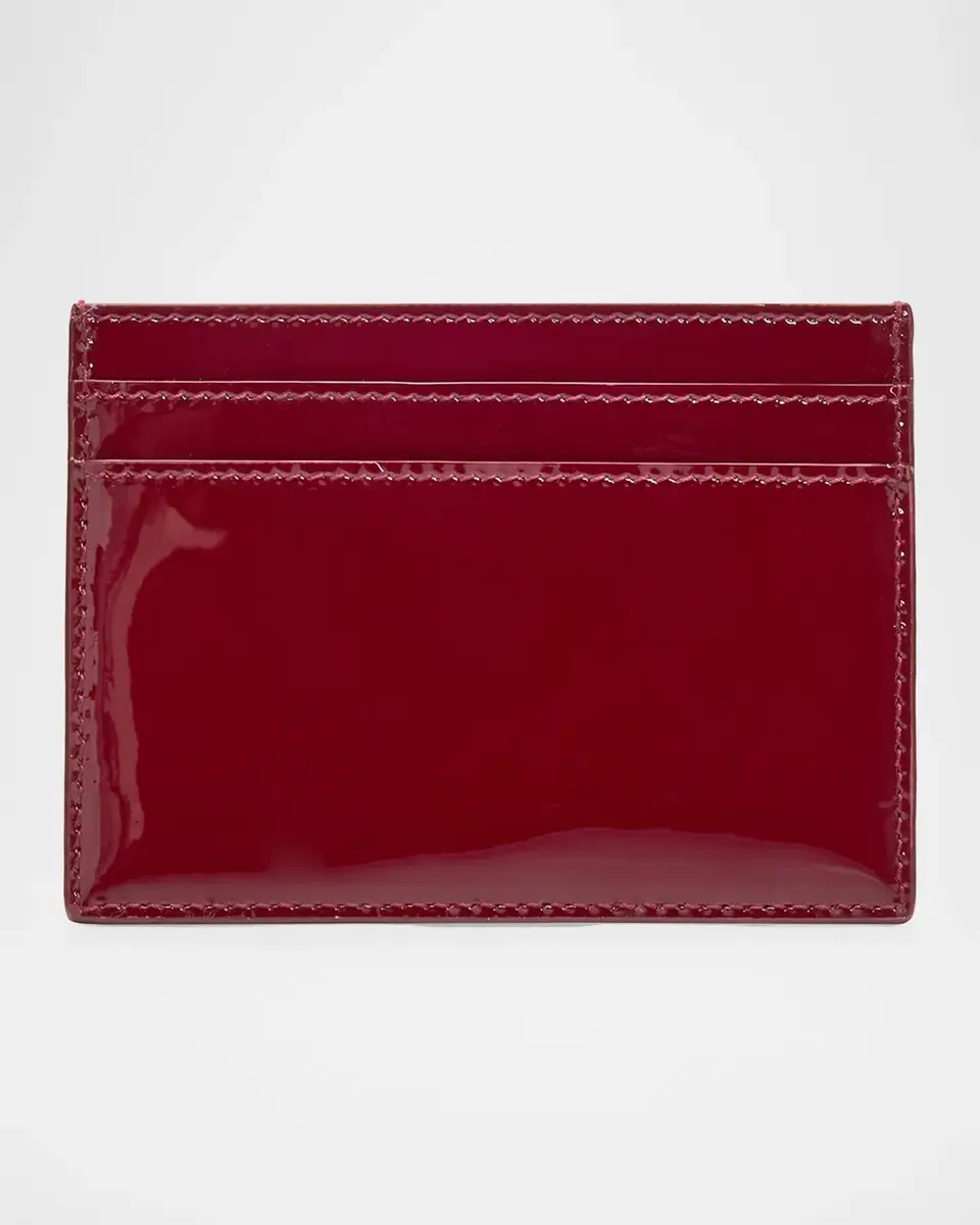 Saint Laurent Cassandre Logo Quilted Leather Card Case | Thumbnail 3
