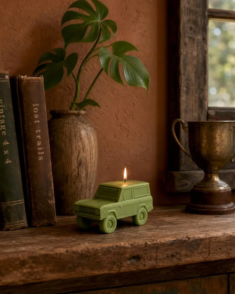 Davie Ocho Candle Co. Vintage Car Unscented Candle | Thumbnail 5 Davie Ocho Candle Co. Vintage Car Unscented Candle | Thumbnail 5