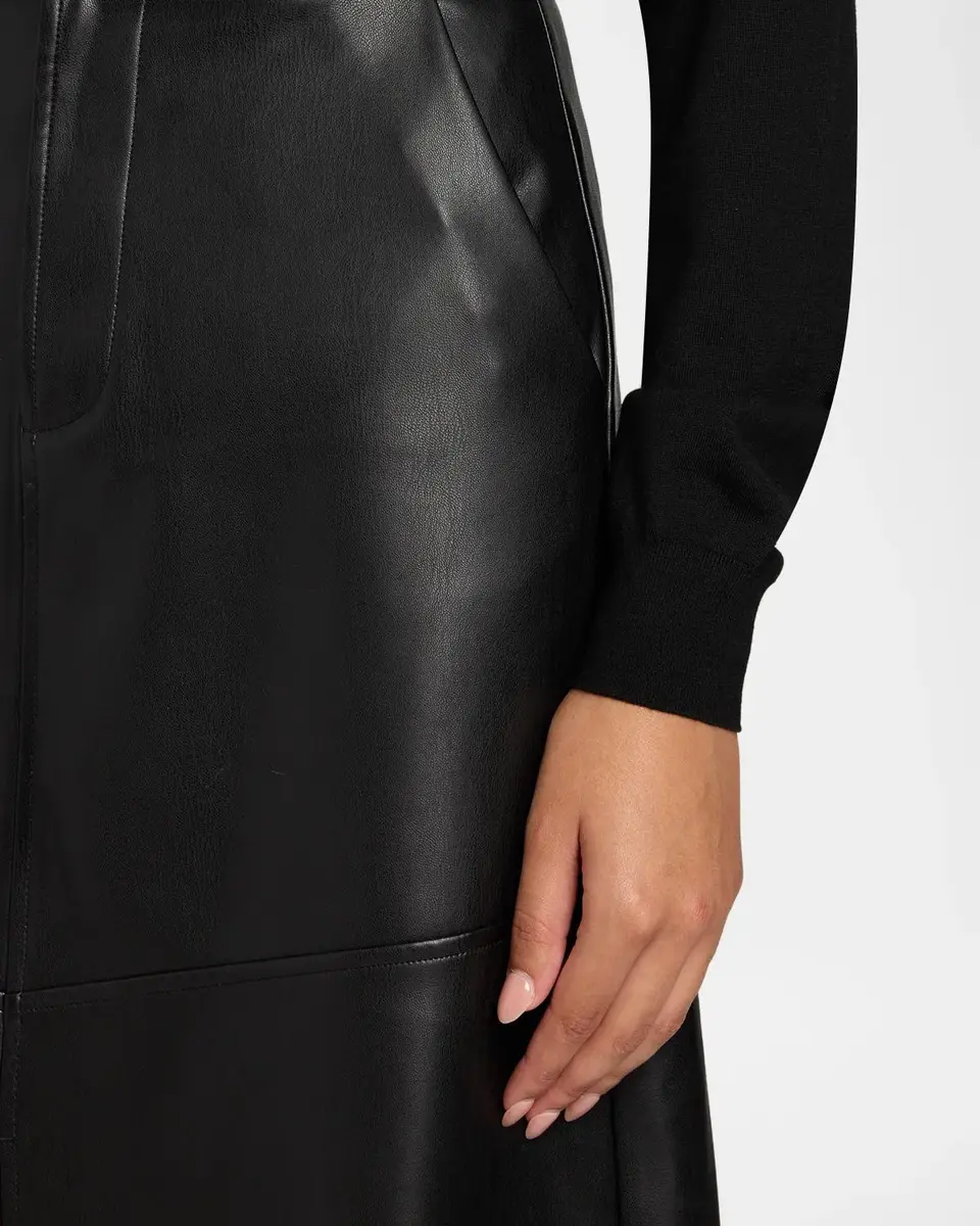 L'Agence Robyn A-Line Midi Skirt | Thumbnail 5