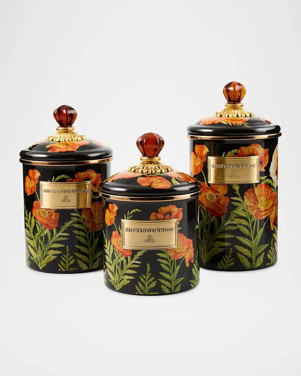 MacKenzie-Childs Poppy Large Canister | Thumbnail 2