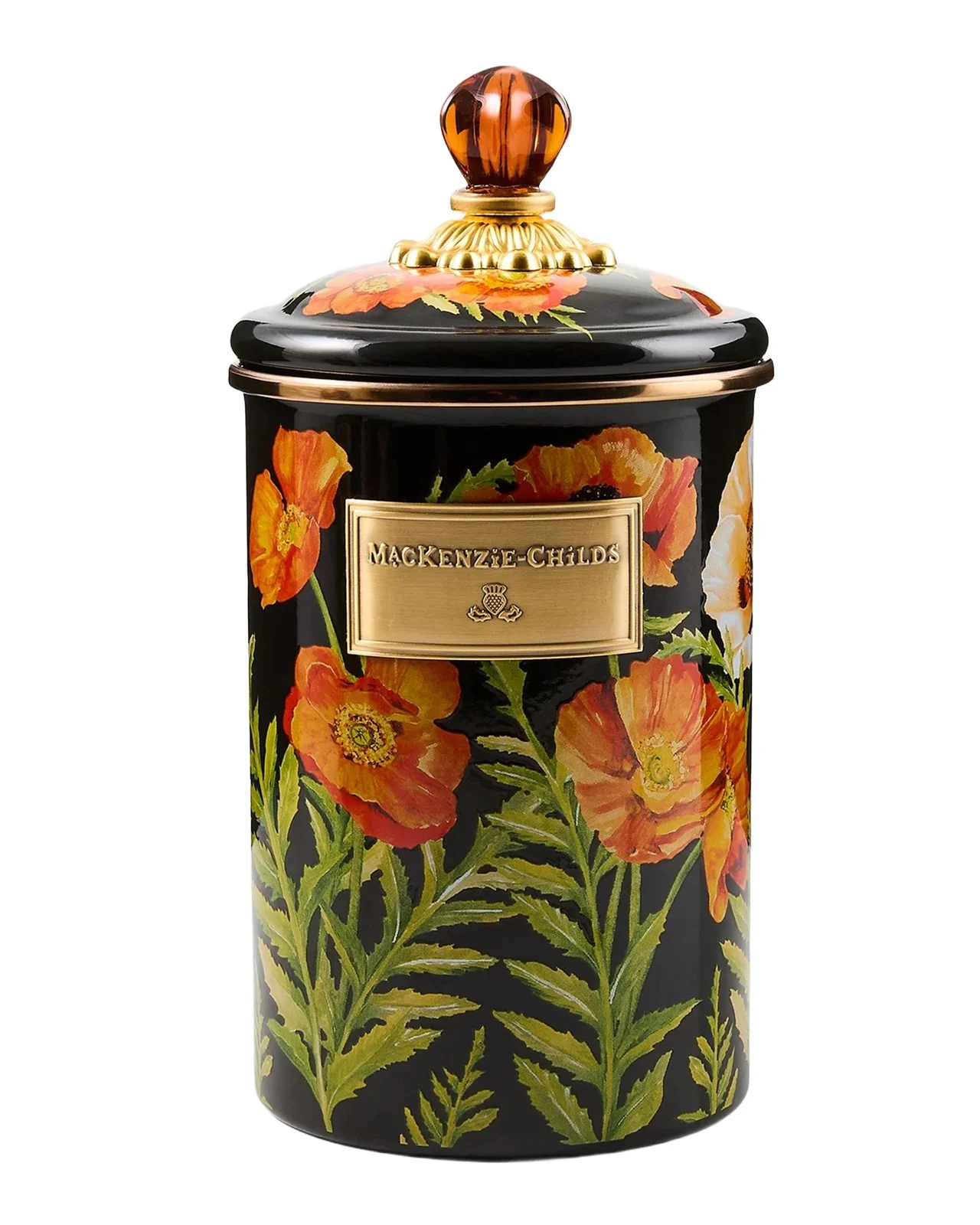 MacKenzie-Childs Poppy Large Canister