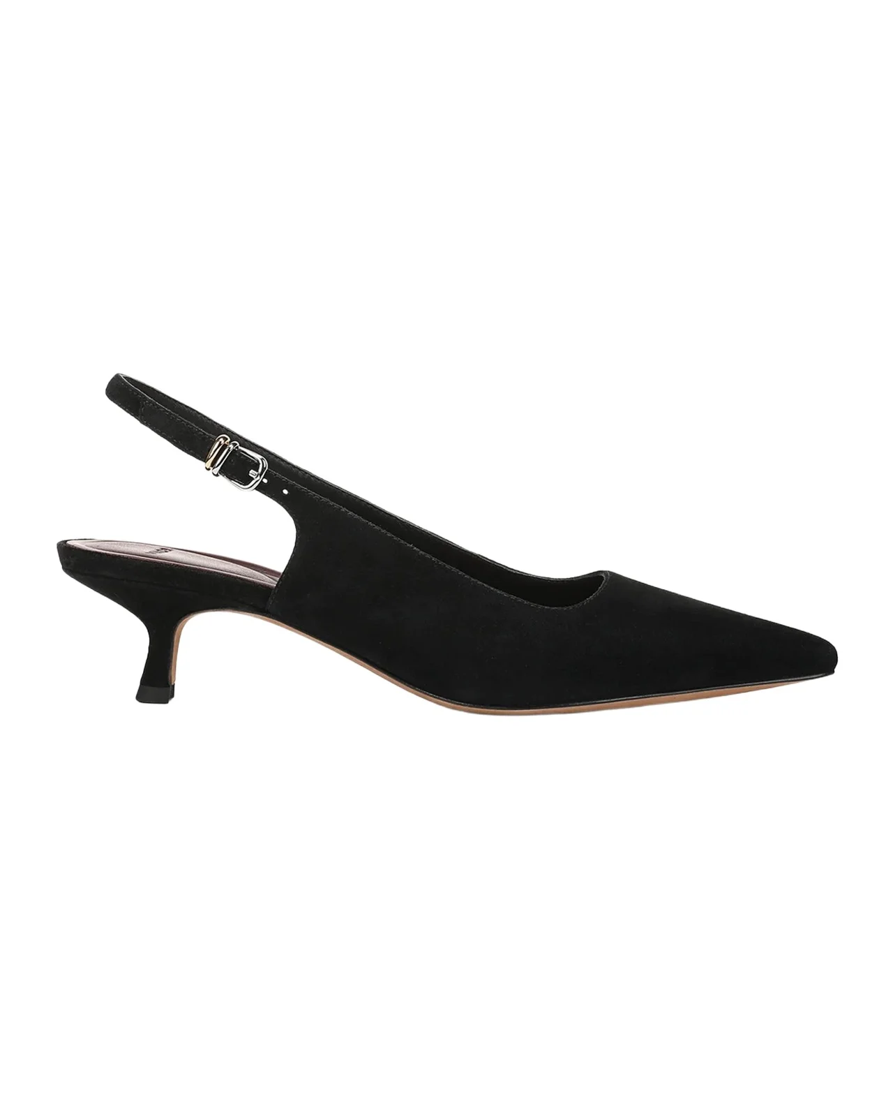 Vince Sabra 45MM Suede Slingback Pumps