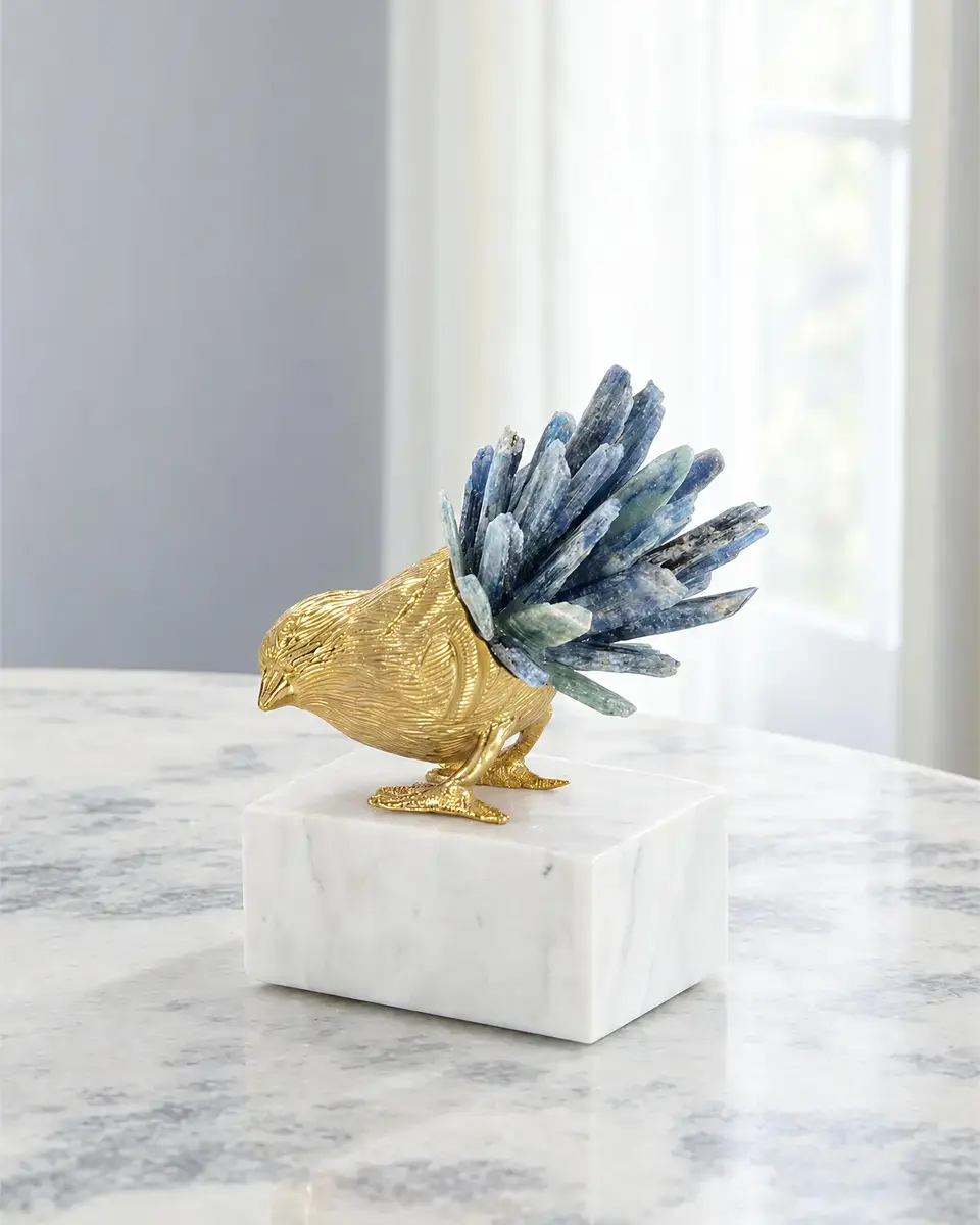 John-Richard Collection Bird & Kyanite Sculpture II | Thumbnail 2 John-Richard Collection Bird & Kyanite Sculpture II | Thumbnail 2