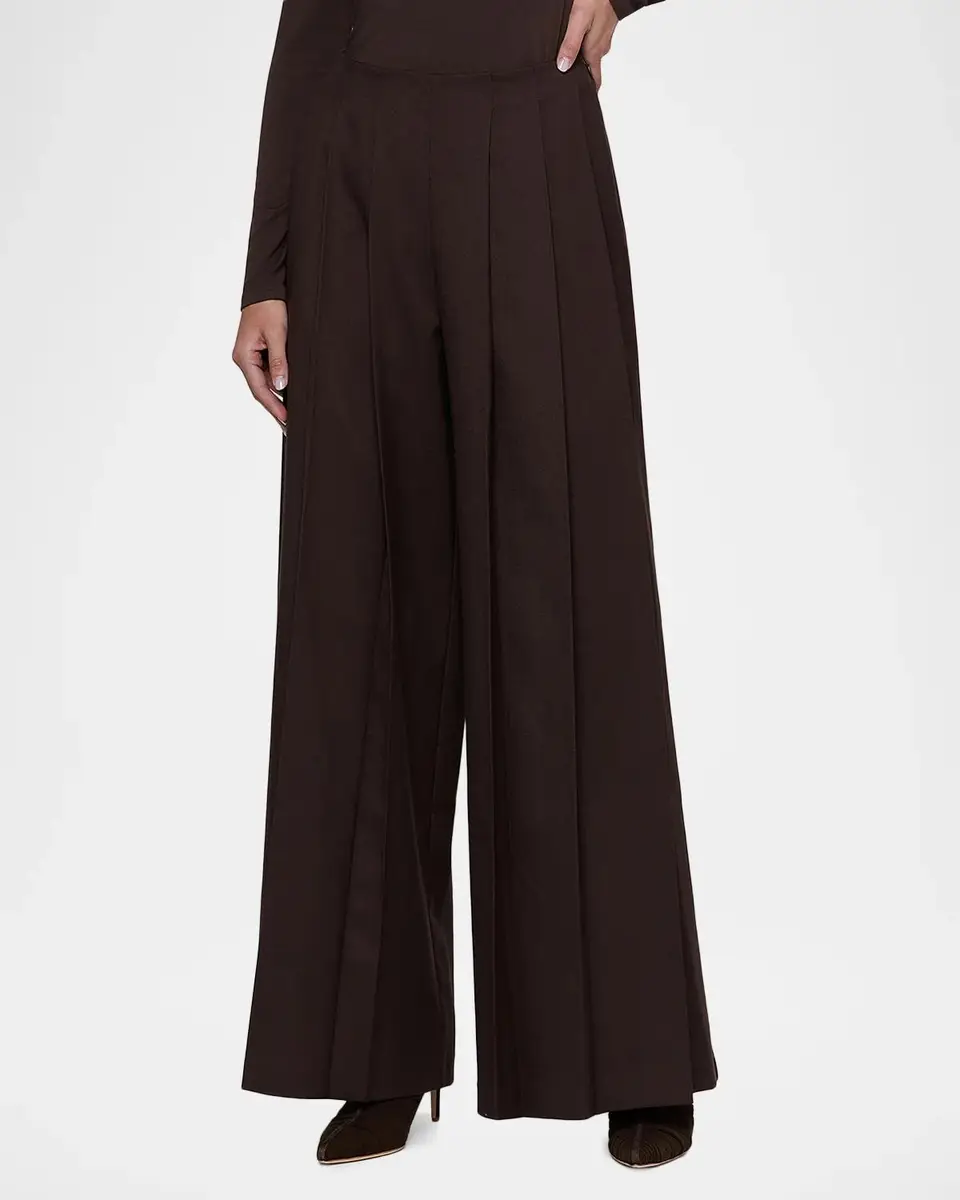 L'Agence Nova Pleated Wide-Leg Pants | Thumbnail 4 L'Agence Nova Pleated Wide-Leg Pants | Thumbnail 4