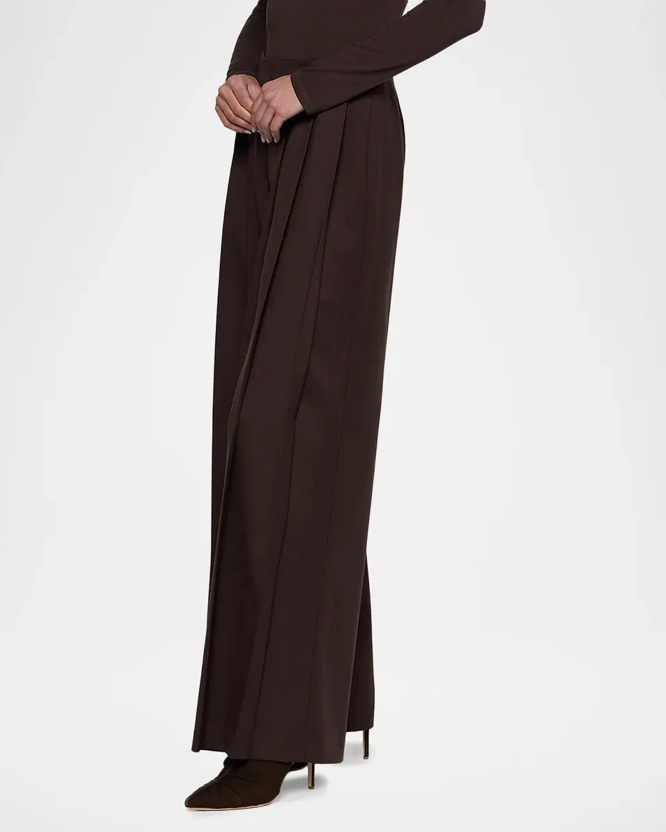 L'Agence Nova Pleated Wide-Leg Pants | Thumbnail 5 L'Agence Nova Pleated Wide-Leg Pants | Thumbnail 5