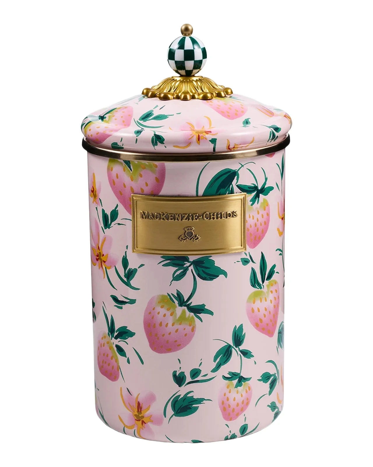 MacKenzie-Childs Wildflowers Canister