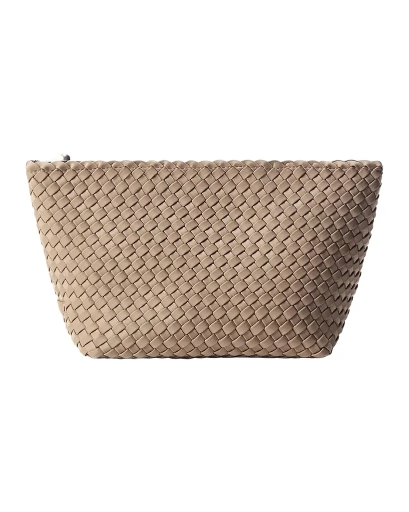 Naghedi Portofino Large Woven Neoprene Pouch Bag