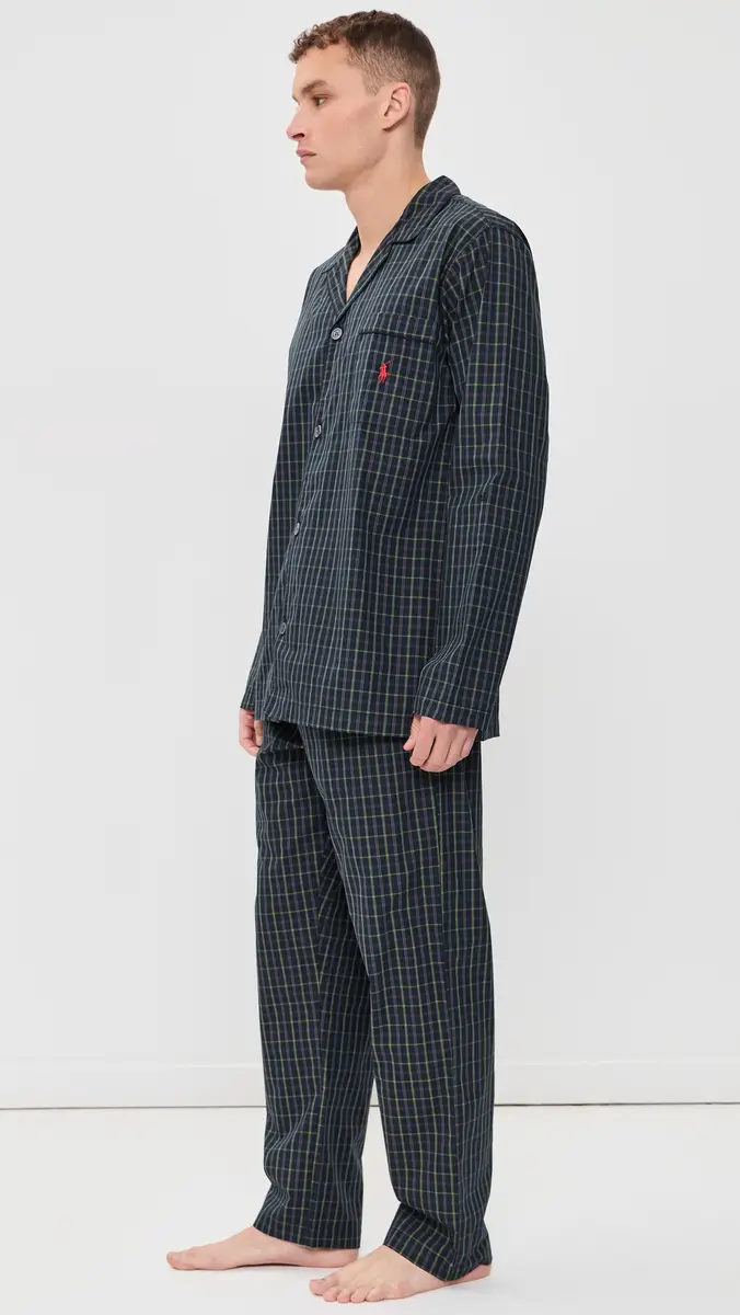 Polo Ralph Lauren Underwear Plaid Woven Pajama Set | Thumbnail 4