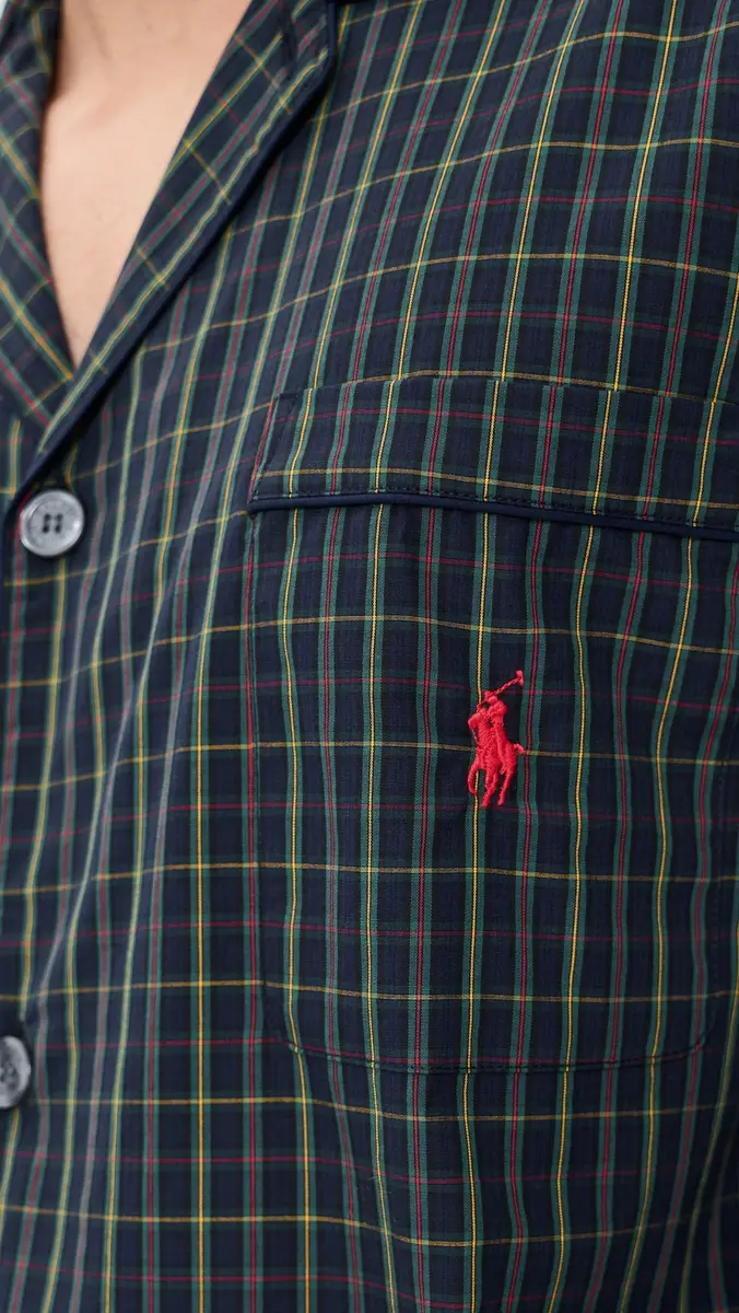 Polo Ralph Lauren Underwear Plaid Woven Pajama Set | Thumbnail 6