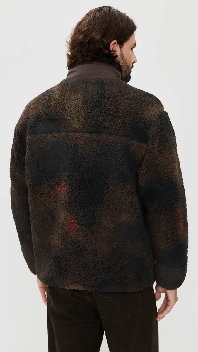 Alpha Industries Houston Relaxed Fit Fleece Jacket | Thumbnail 3 Alpha Industries Houston Relaxed Fit Fleece Jacket | Thumbnail 3