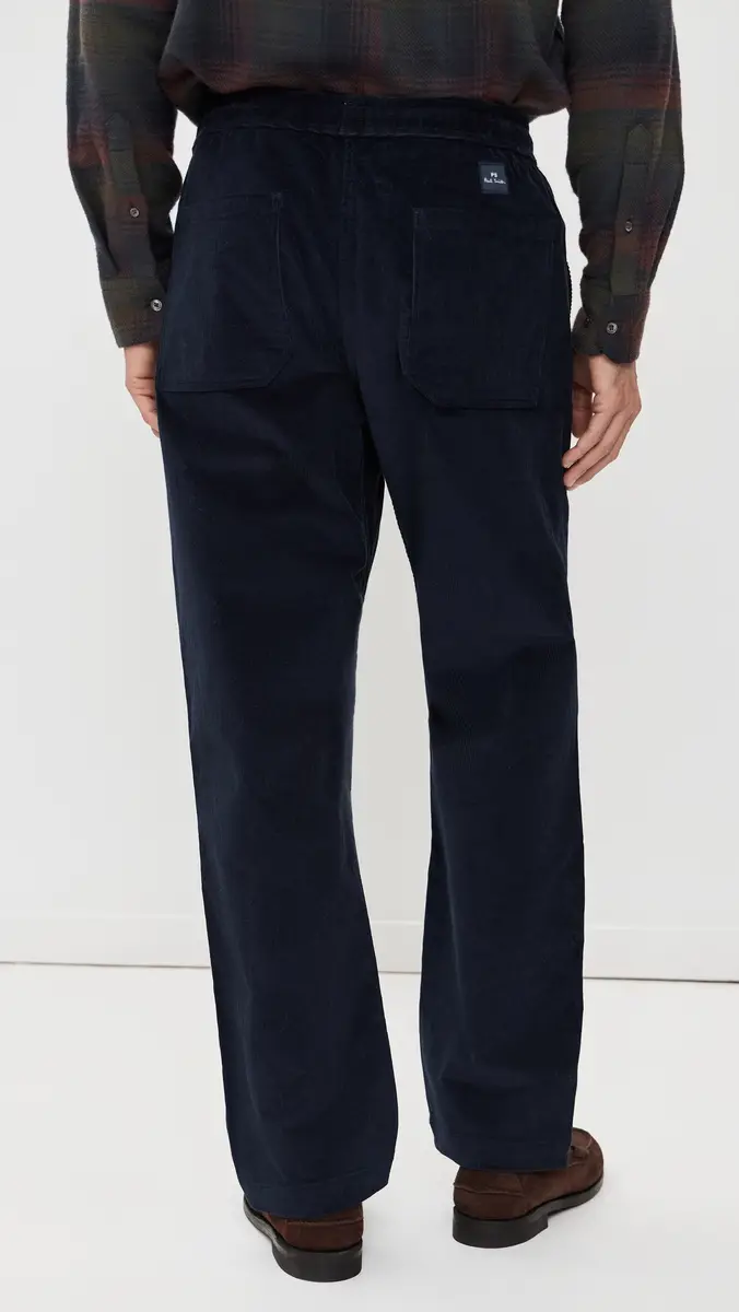 PS Paul Smith Corduroy Drawstring Trousers | Thumbnail 3 PS Paul Smith Corduroy Drawstring Trousers | Thumbnail 3