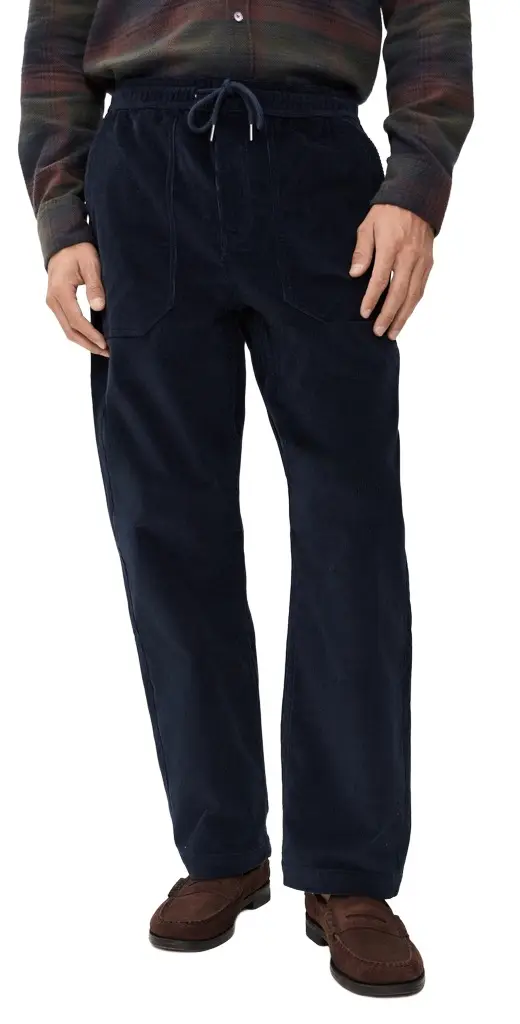 Corduroy Drawstring Trousers Corduroy Drawstring Trousers