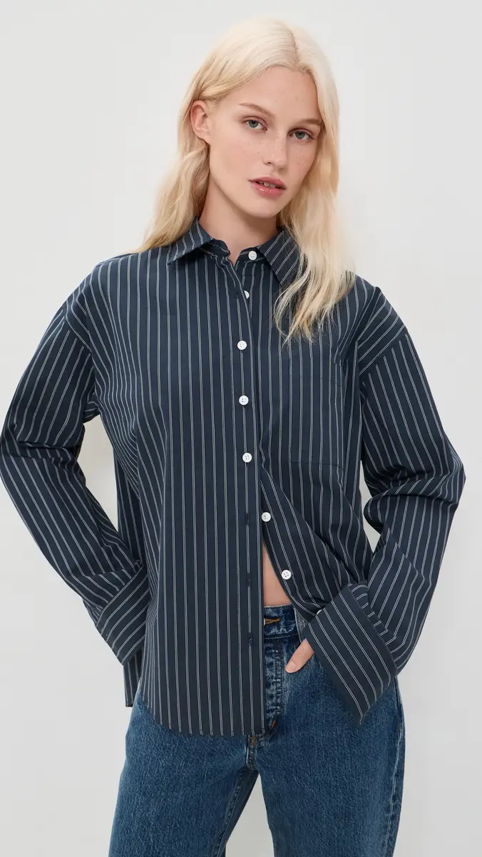 GOOD AMERICAN The Poplin Easy Shirt | Thumbnail 2 GOOD AMERICAN The Poplin Easy Shirt | Thumbnail 2