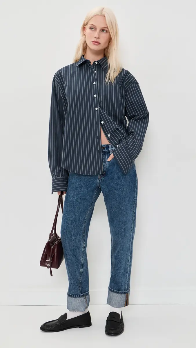 GOOD AMERICAN The Poplin Easy Shirt | Thumbnail 5 GOOD AMERICAN The Poplin Easy Shirt | Thumbnail 5