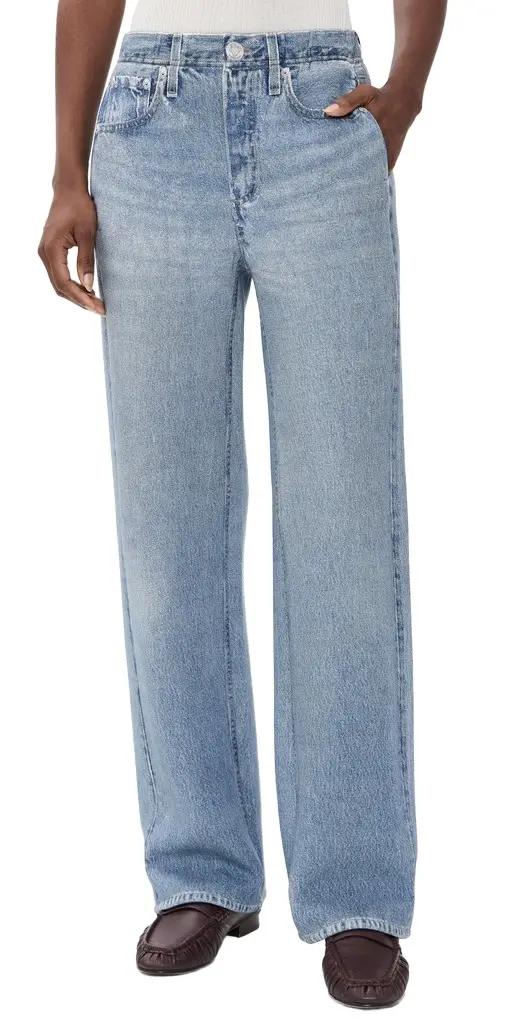 rag & bone Miramar Mallow Wide Leg Pull On Pants