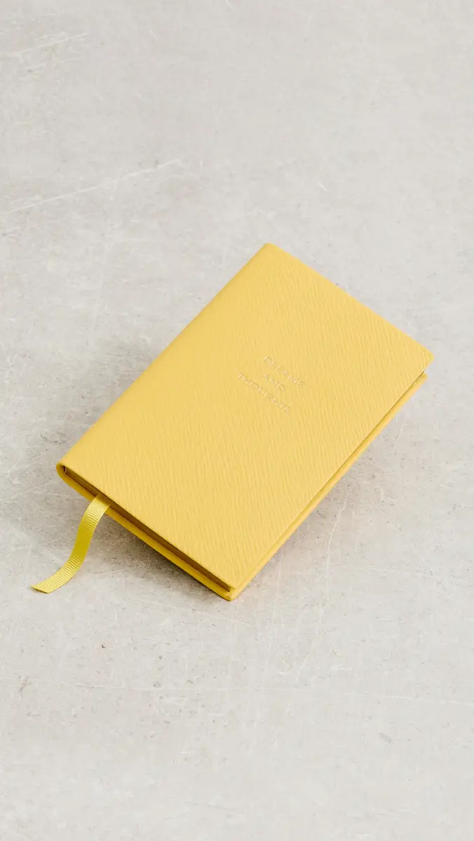 Smythson Dreams and Thoughts Notebook Lemon | Thumbnail 3 Smythson Dreams and Thoughts Notebook Lemon | Thumbnail 3