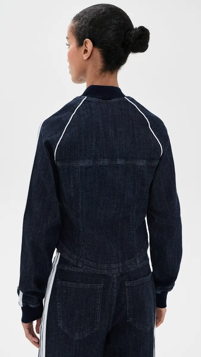 Adidas Superstar Denim Corset Track Top | Thumbnail 3 Adidas Superstar Denim Corset Track Top | Thumbnail 3