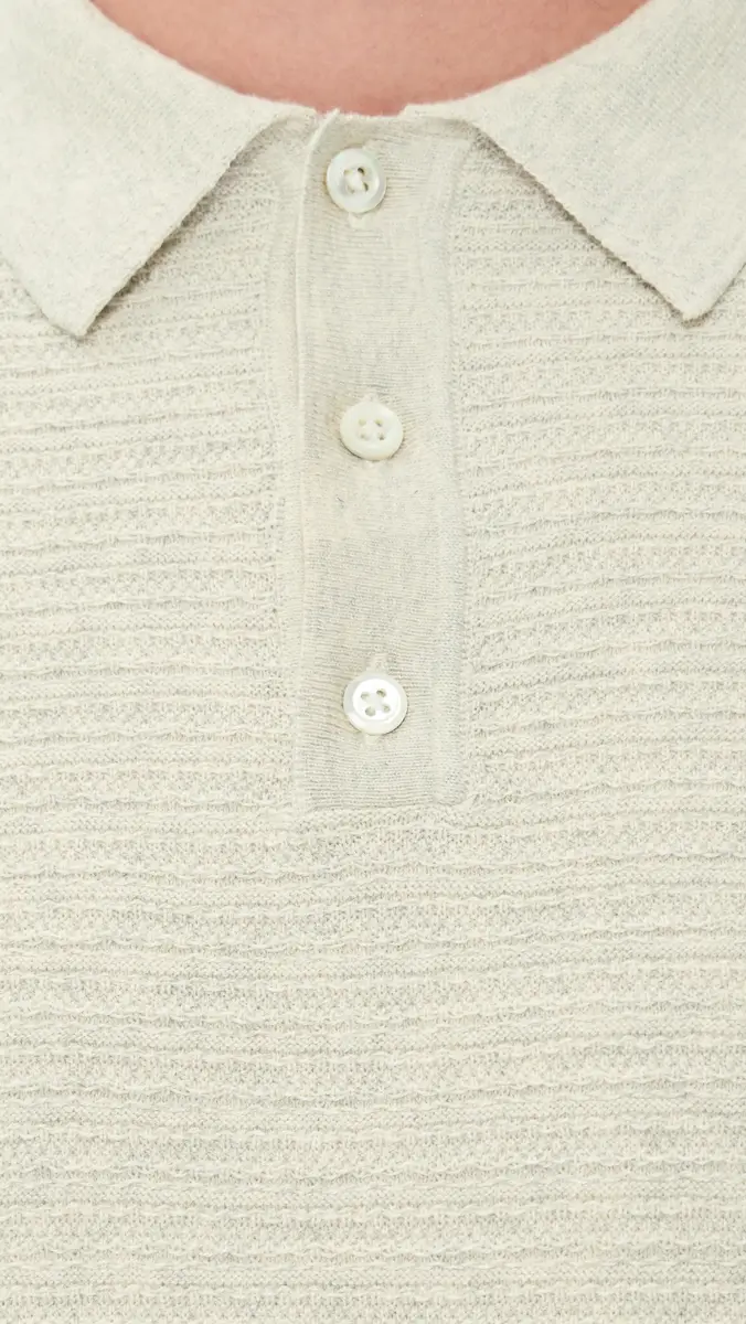 Billy Reid Long-Sleeve Lachlan Links Polo Sweater | Thumbnail 6