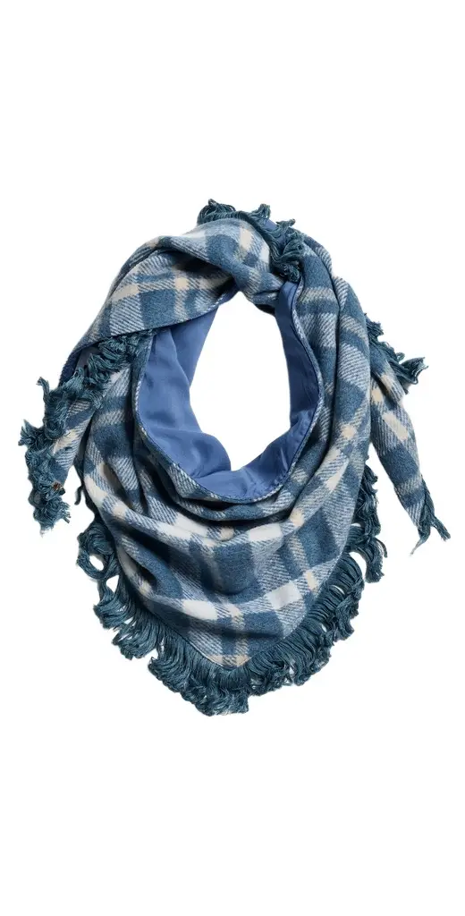 Plaid Triangle Scarf Plaid Triangle Scarf