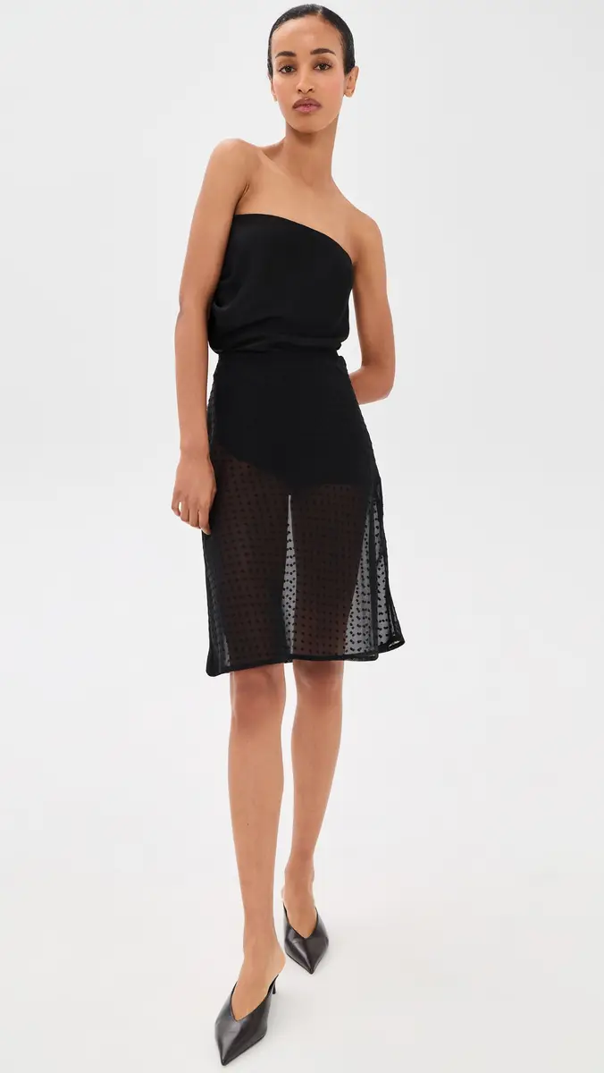 Runaway The Label Kit Low Waist Sheer Midi Skirt | Thumbnail 5 Runaway The Label Kit Low Waist Sheer Midi Skirt | Thumbnail 5